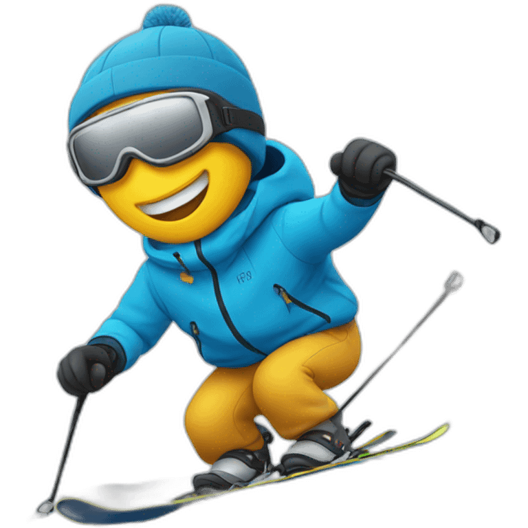 skiing emoji