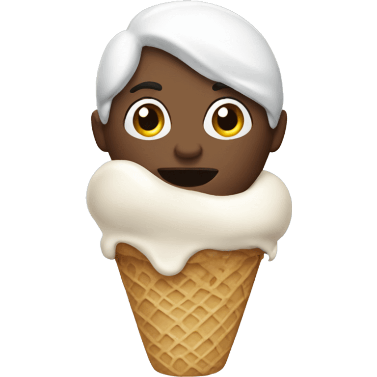 Ice cream lover emoji