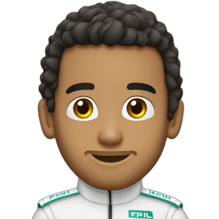 lewis hamilton f1 driver emoji