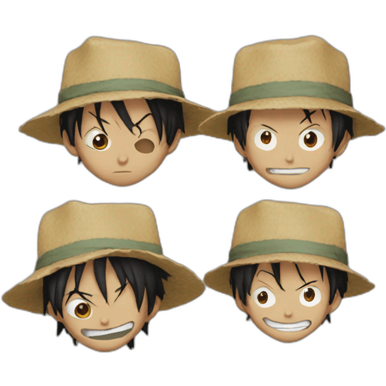 Mokey D luffy emoji