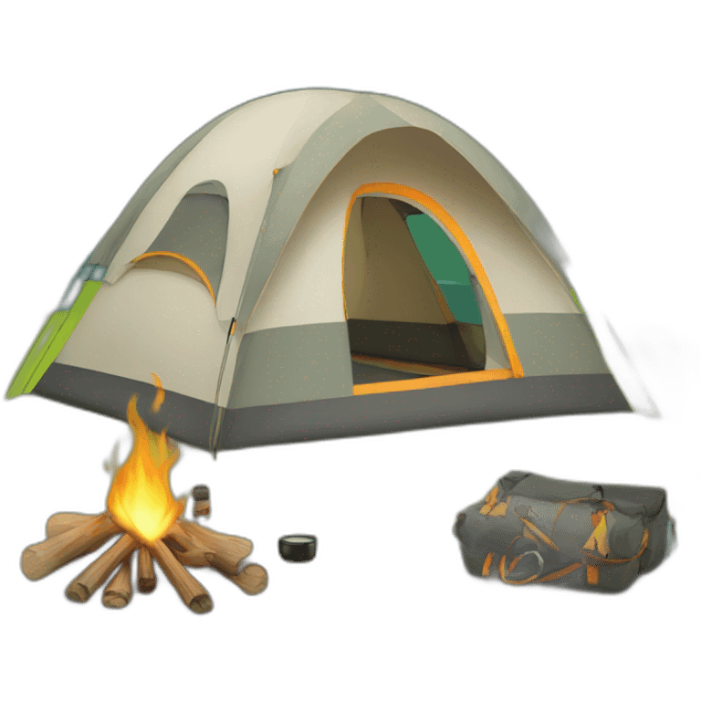 camping emoji