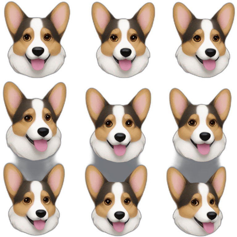 corgi cardigan emoji