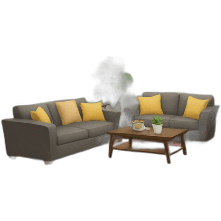 Living room emoji