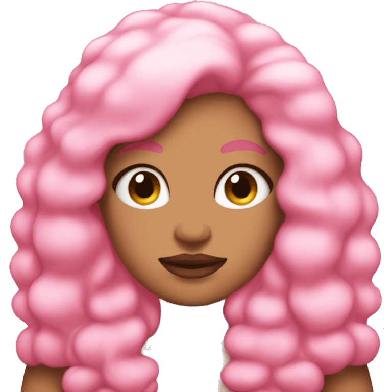 Pink light skin chubby mermaid emoji