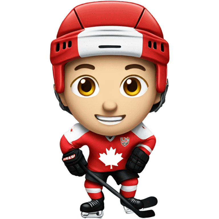 Teams Canada hockey player emoji