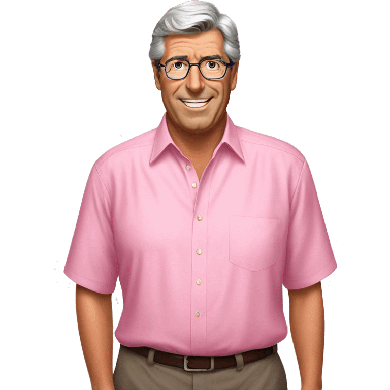 patrick balkany pink shirt emoji