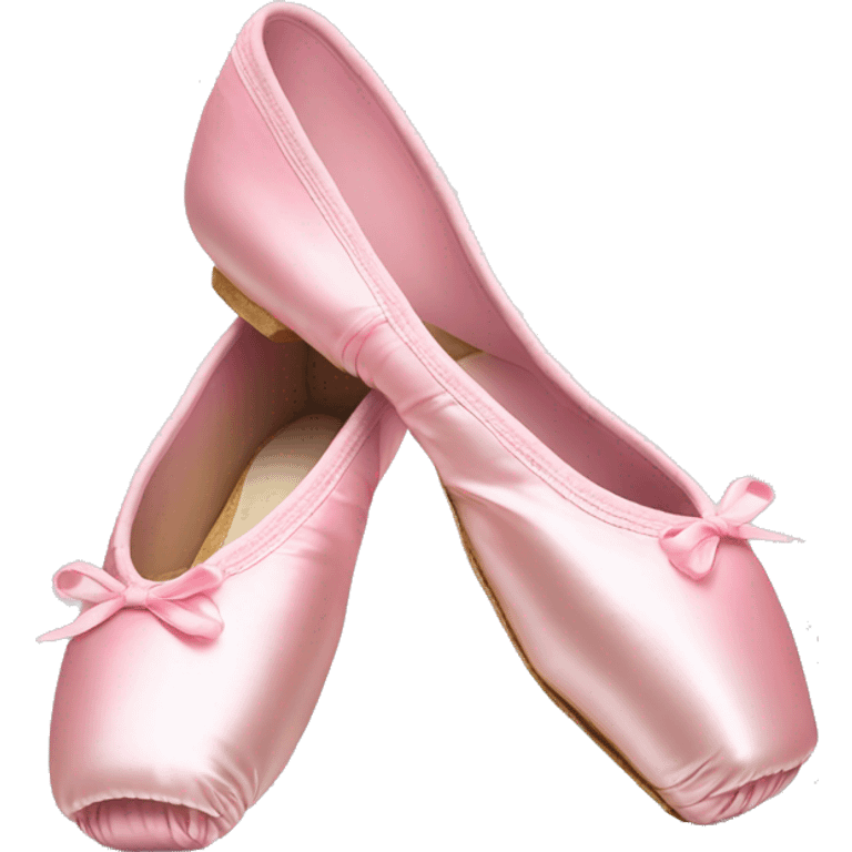 Pink Pointe shoes  emoji