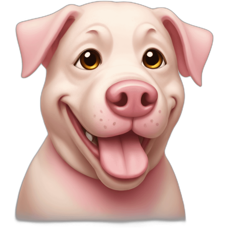 pig dog emoji