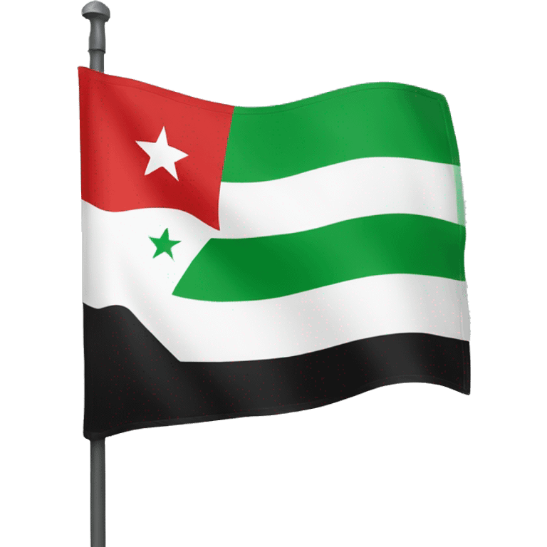 Free Syrian Flag  emoji