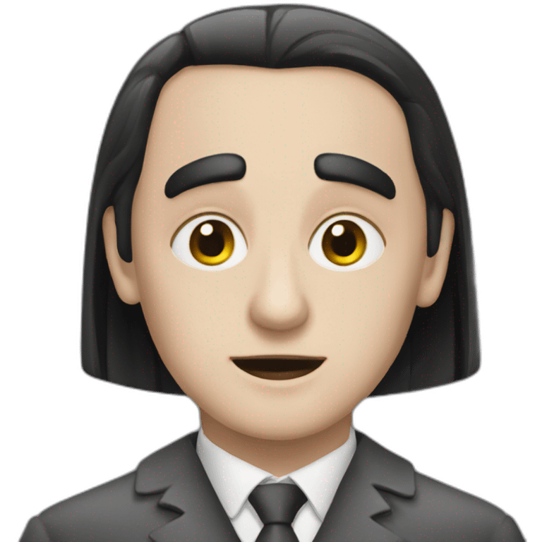 Mercredi addams emoji