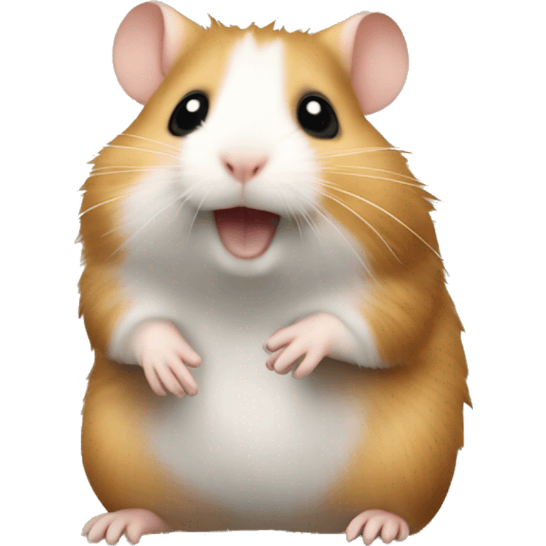 Hamster at a wall emoji