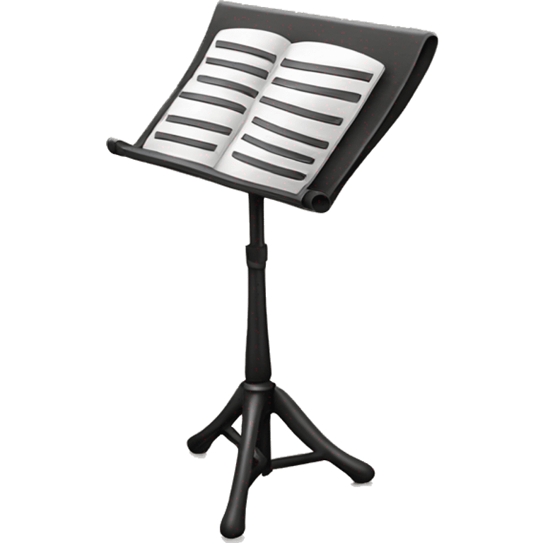 music stand emoji