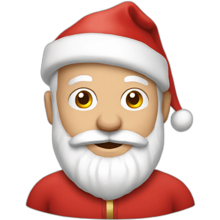 bald santa emoji