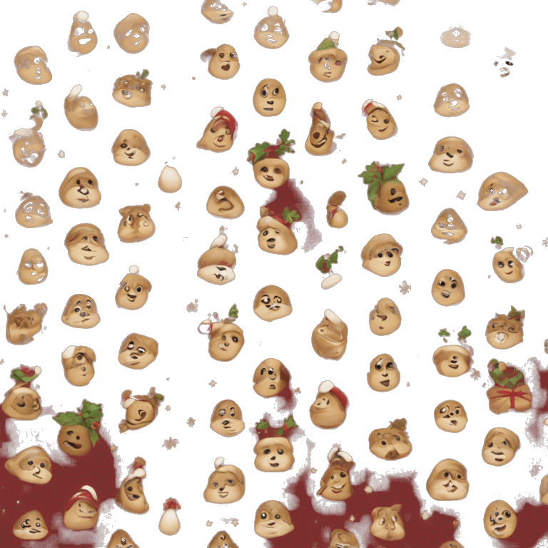 Christmas blanket  emoji