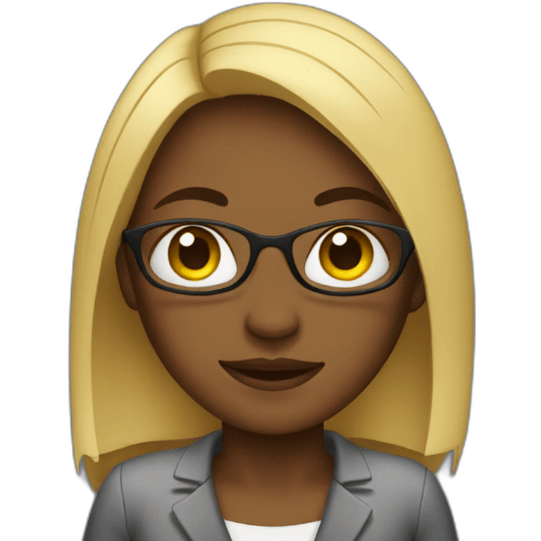 Girl in finance  emoji