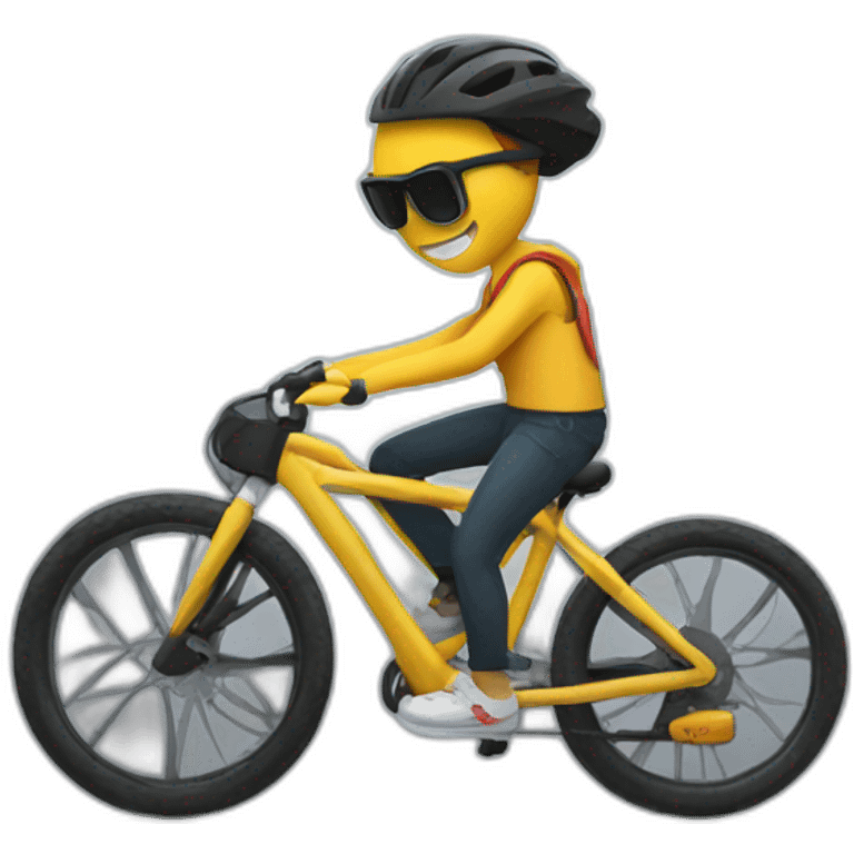 biking tiktok emoji