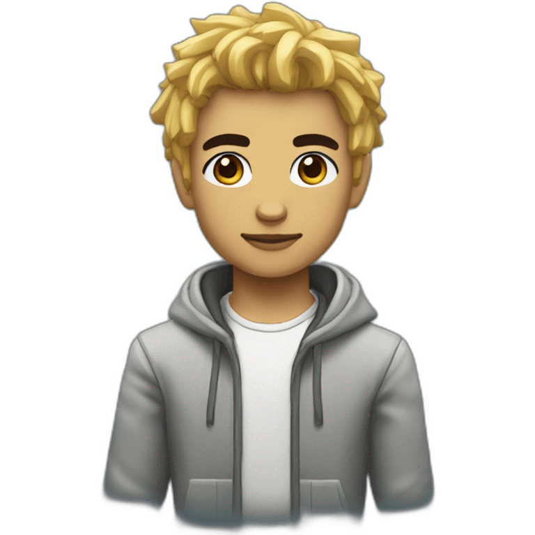 Habbo pixel game character emoji