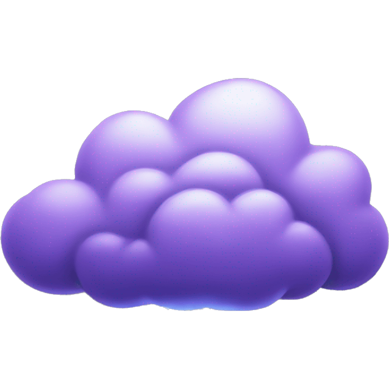 Storm clouds with Purple lighting  emoji