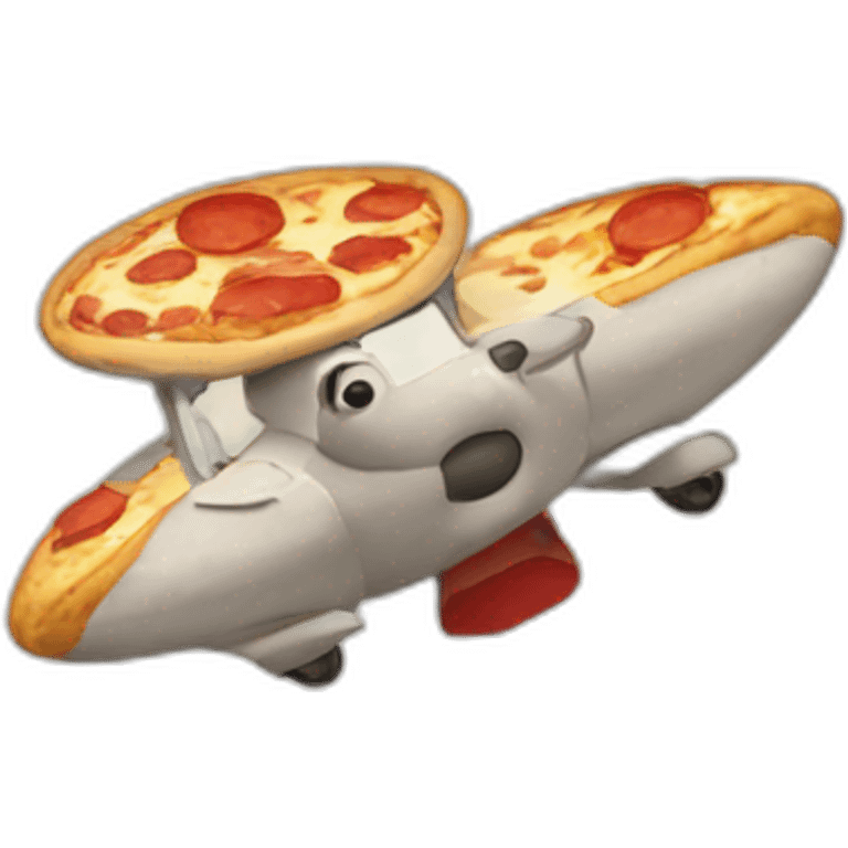 flying pizza emoji