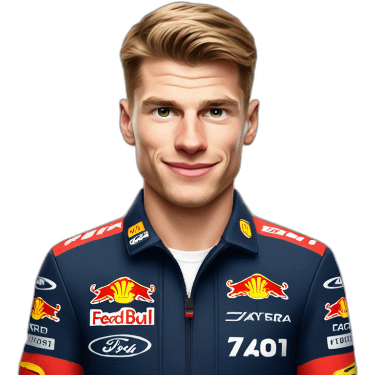 Max verstappen en ferrari  emoji