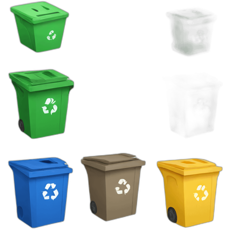 Recycling bin emoji