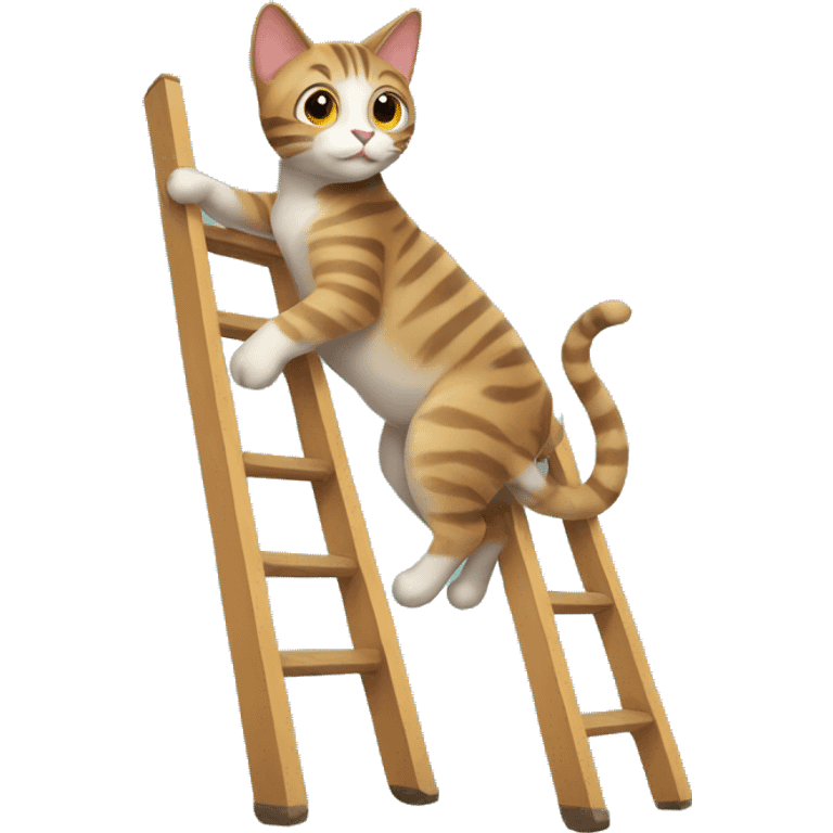 Ladder cat emoji