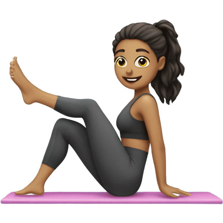 Pilates Girl emoji