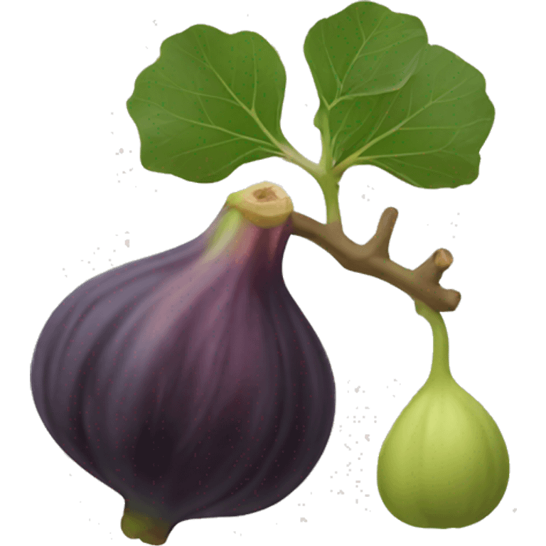 fig the fruit emoji