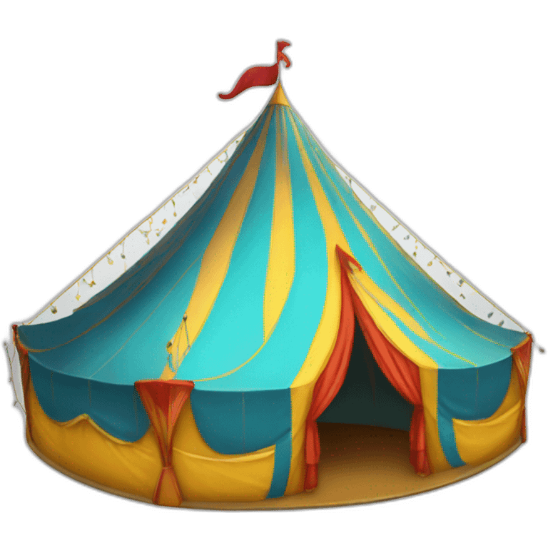 electro circus tent emoji