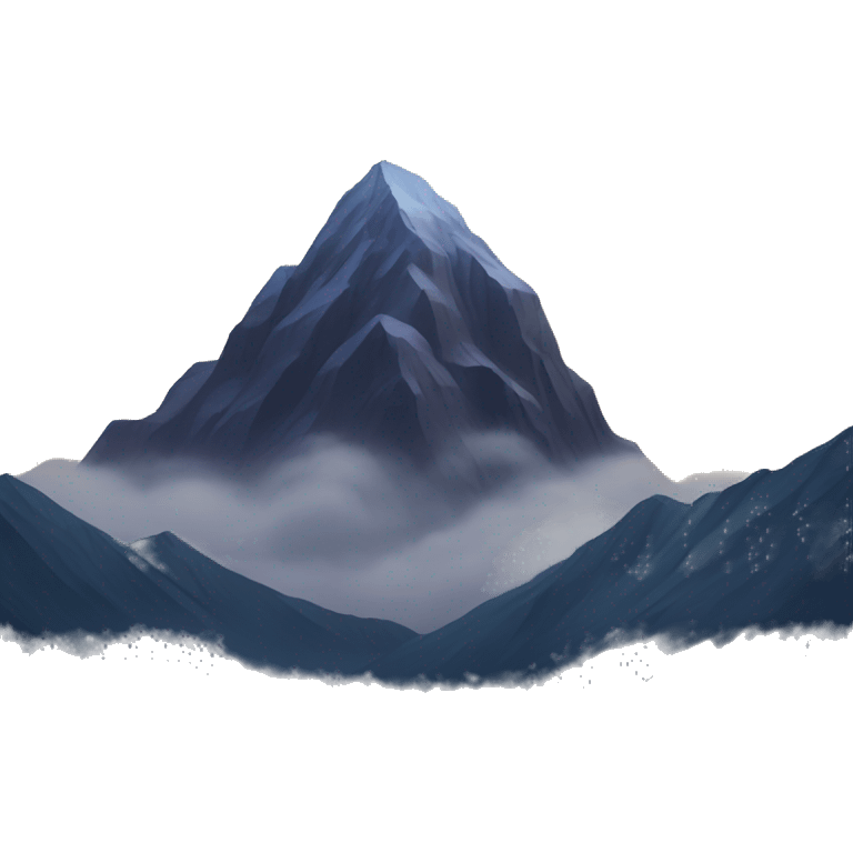 night mountain emoji