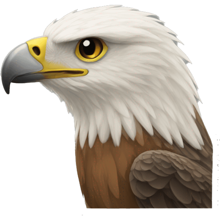 Aquila heliaca front facing emoji