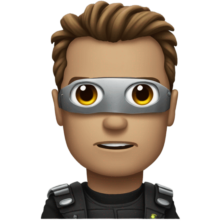 Elon as terminator emoji