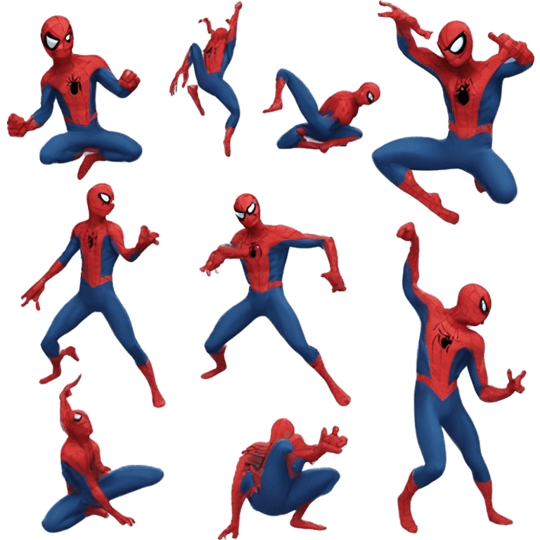 spiderman pose emoji