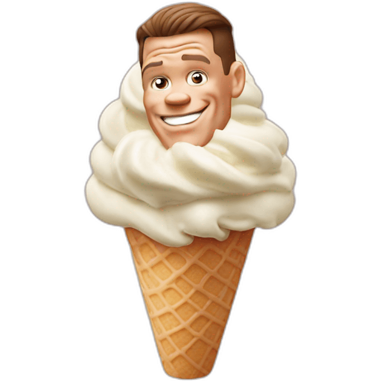 John Cena ice cream emoji