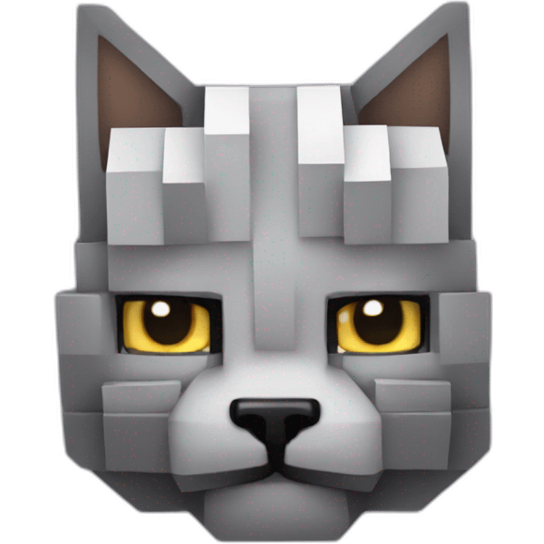 Minecraft  cat emoji