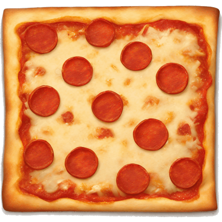 Square cut pizza  emoji