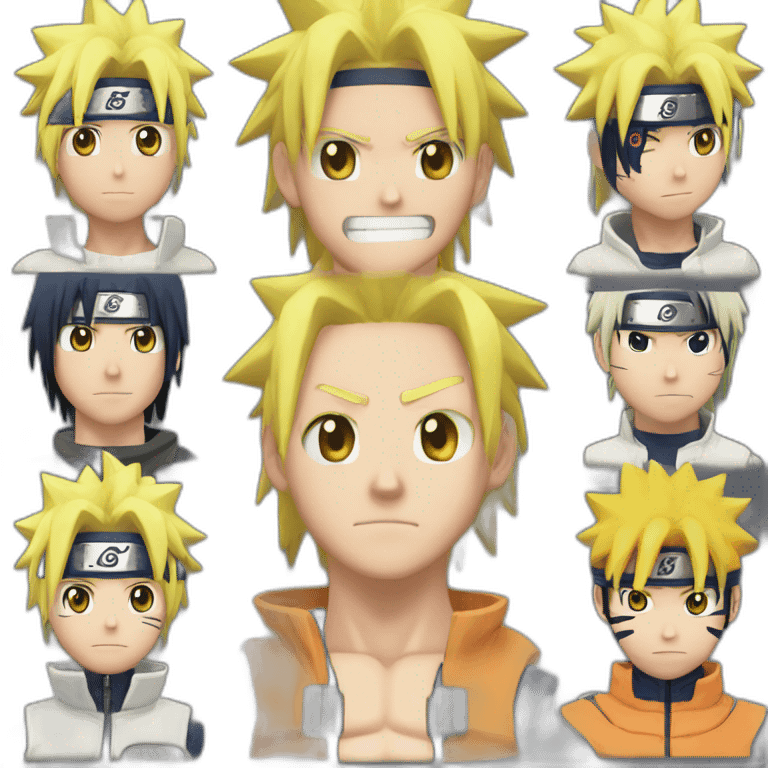 Naruto sur sasuke emoji