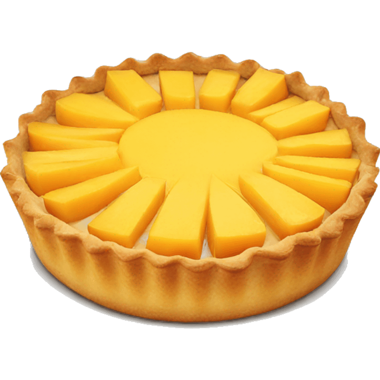 Mango tart emoji