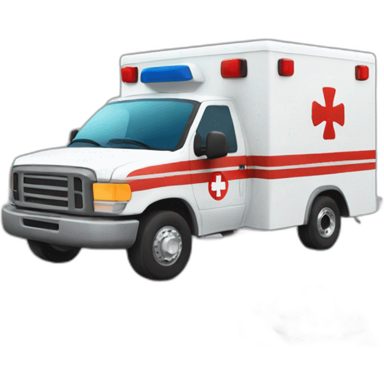 ambulance with a turtle emoji