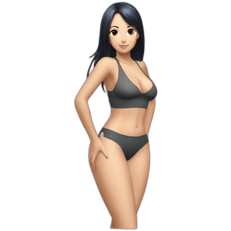 nico robin full body pawg small swimsuit bottom focus emoji