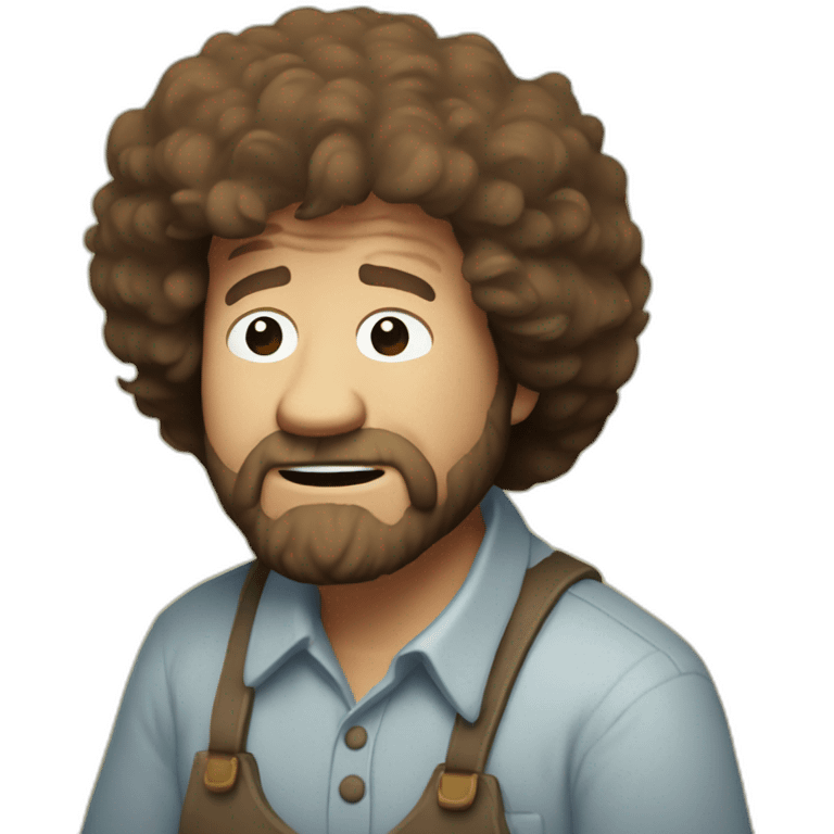 bob-ross-crying emoji