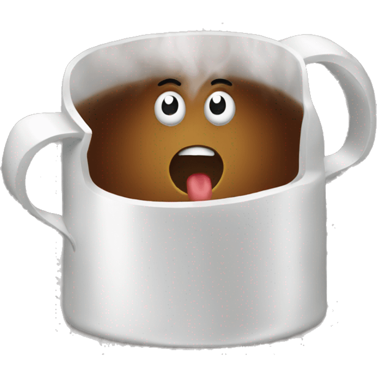 Boil coffee emoji