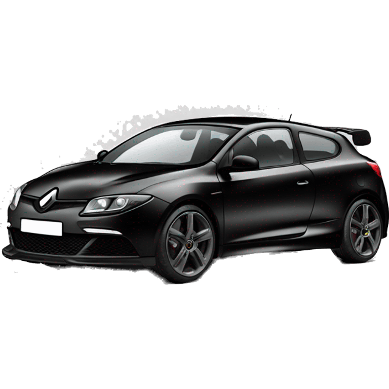 Mégane 3rs trophy black  emoji