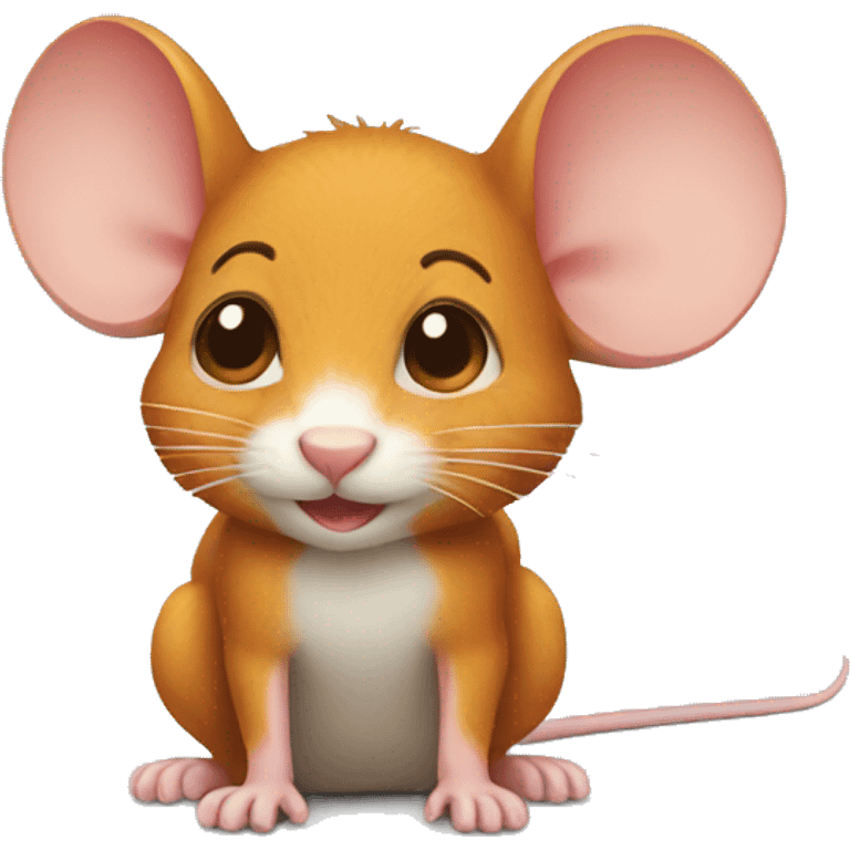 Ginger mouse  emoji