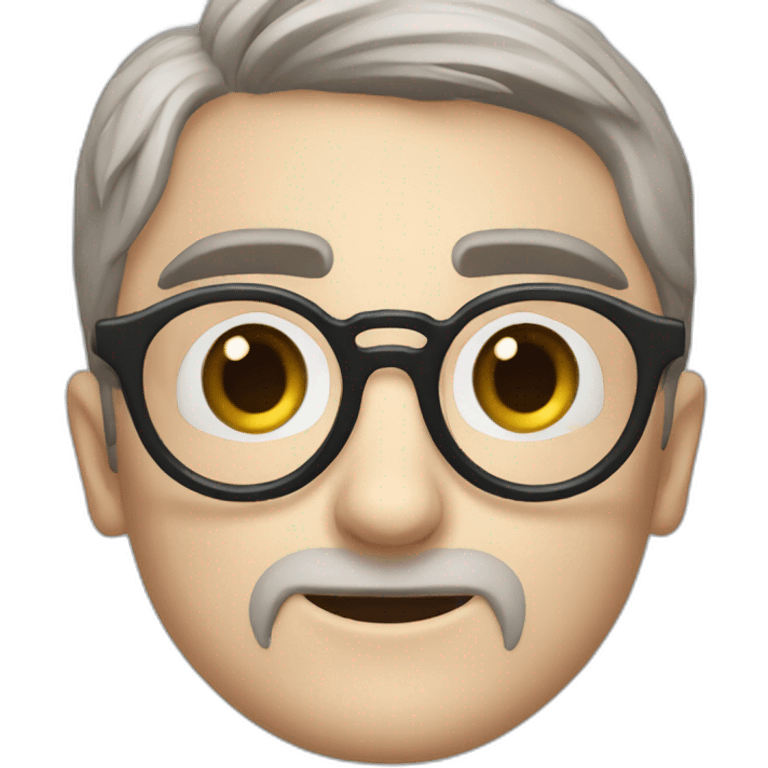 Daniel Radcliffe blue eyes with glasses emoji