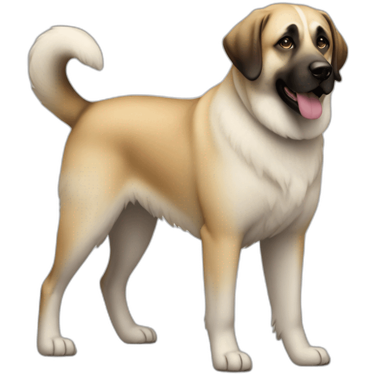 Anatolian Shepherd Dog Full Body emoji