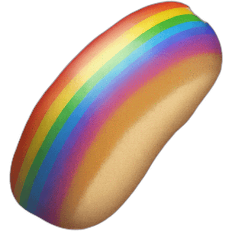 Rainbow gay pooo emoji