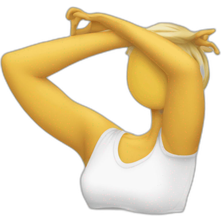 Bras Dab emoji