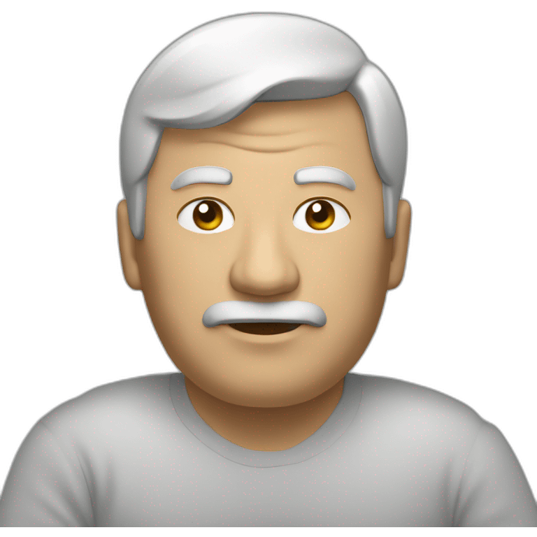 A big man from Uzbekistan trading crypto emoji