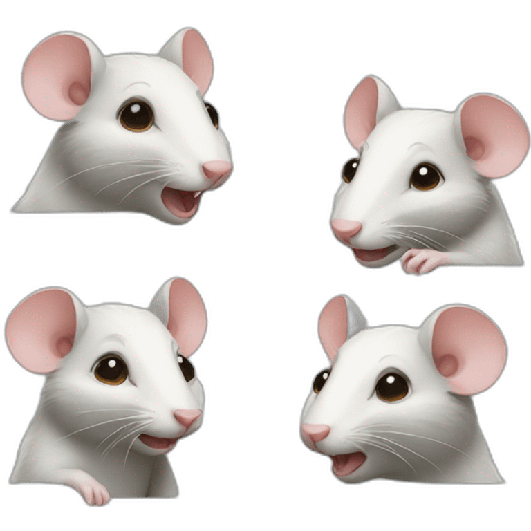 four rats emoji